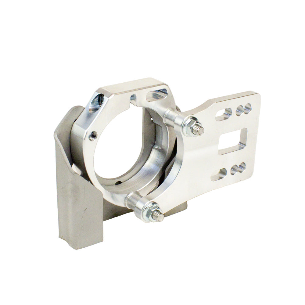 Eagle Kart Aluminum Brake Mounting Plate for MCP Rear Brake Caliper with (2) Aluminum Spacers, Fits 3 Bolt Pattern Cassette