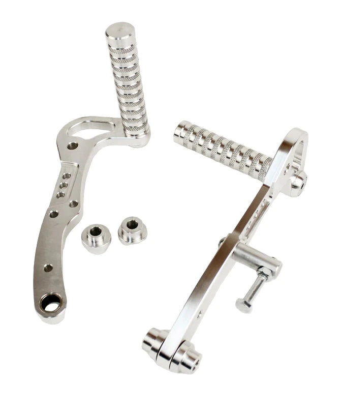 PKT Pedal Heel Risers with Pedal Mounting Bolts, Pair