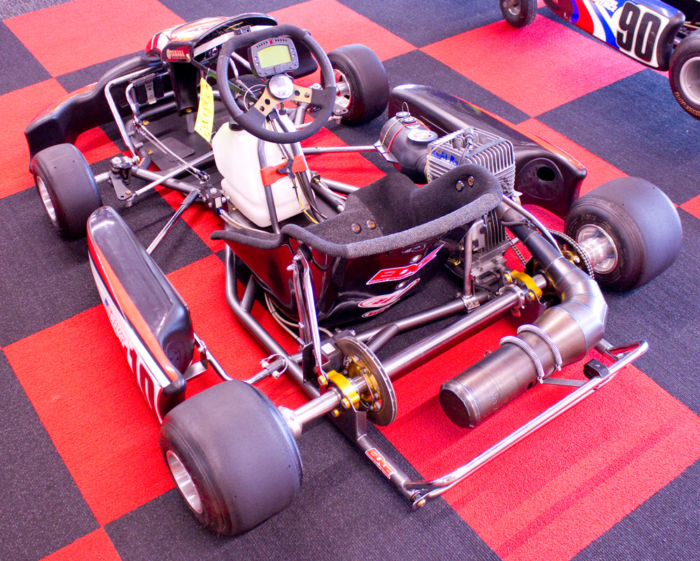 Used Comet Edge Racing Kart with Yamaha KT100 Engine