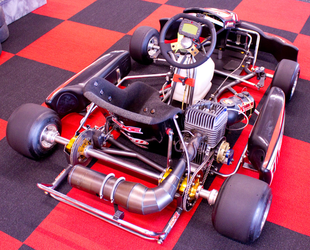 Used Comet Edge Racing Kart with Yamaha KT100 Engine