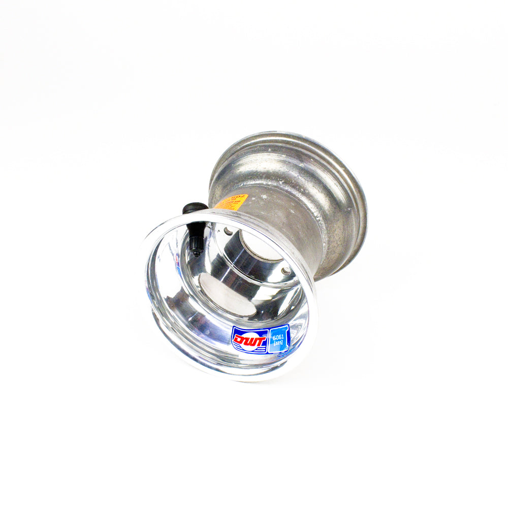 Douglas Spun Aluminum Wheel, Metric Pattern 4 5/8"x5"