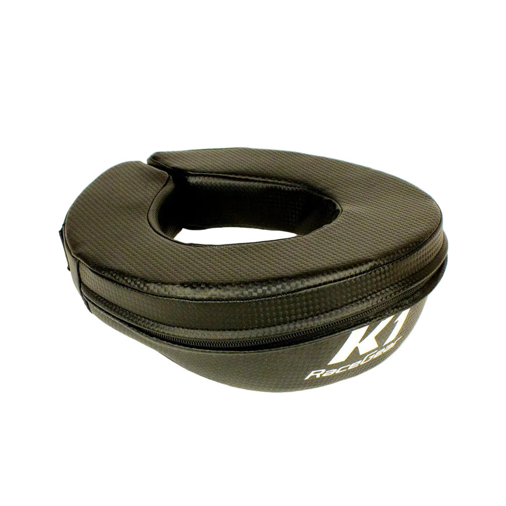 K1 Karting Neck Collar, Carbon Style with Color