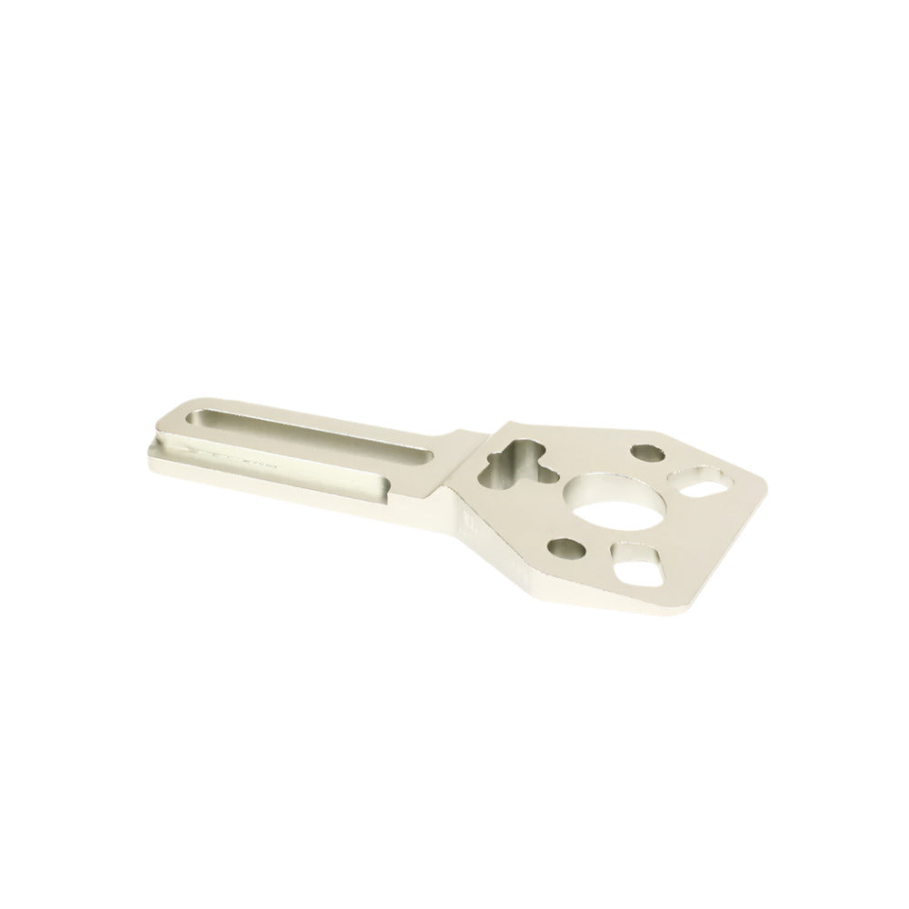 10 Degree Angled Steering Wheel Shim with Gauge Mount, Tony Kart OTK