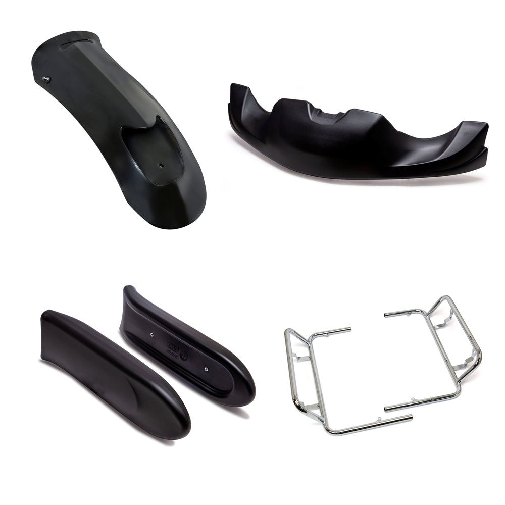 New! CIK KG 509 Complete Bodywork Kit with 507 Pods and 508 Driver Panel, Less Nose Hardware