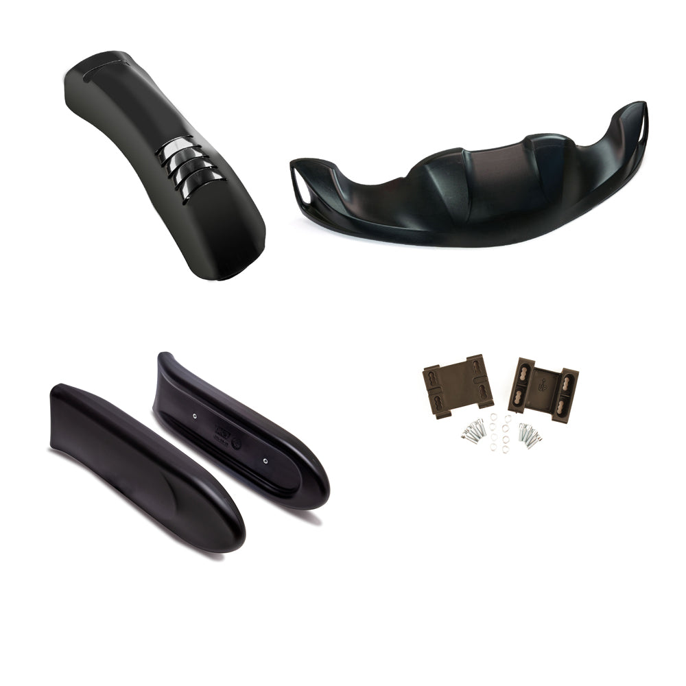 New! CIK KG 509 Complete Bodywork Kit with 507 Pods and 509 Driver Panel, Less Nose Hardware