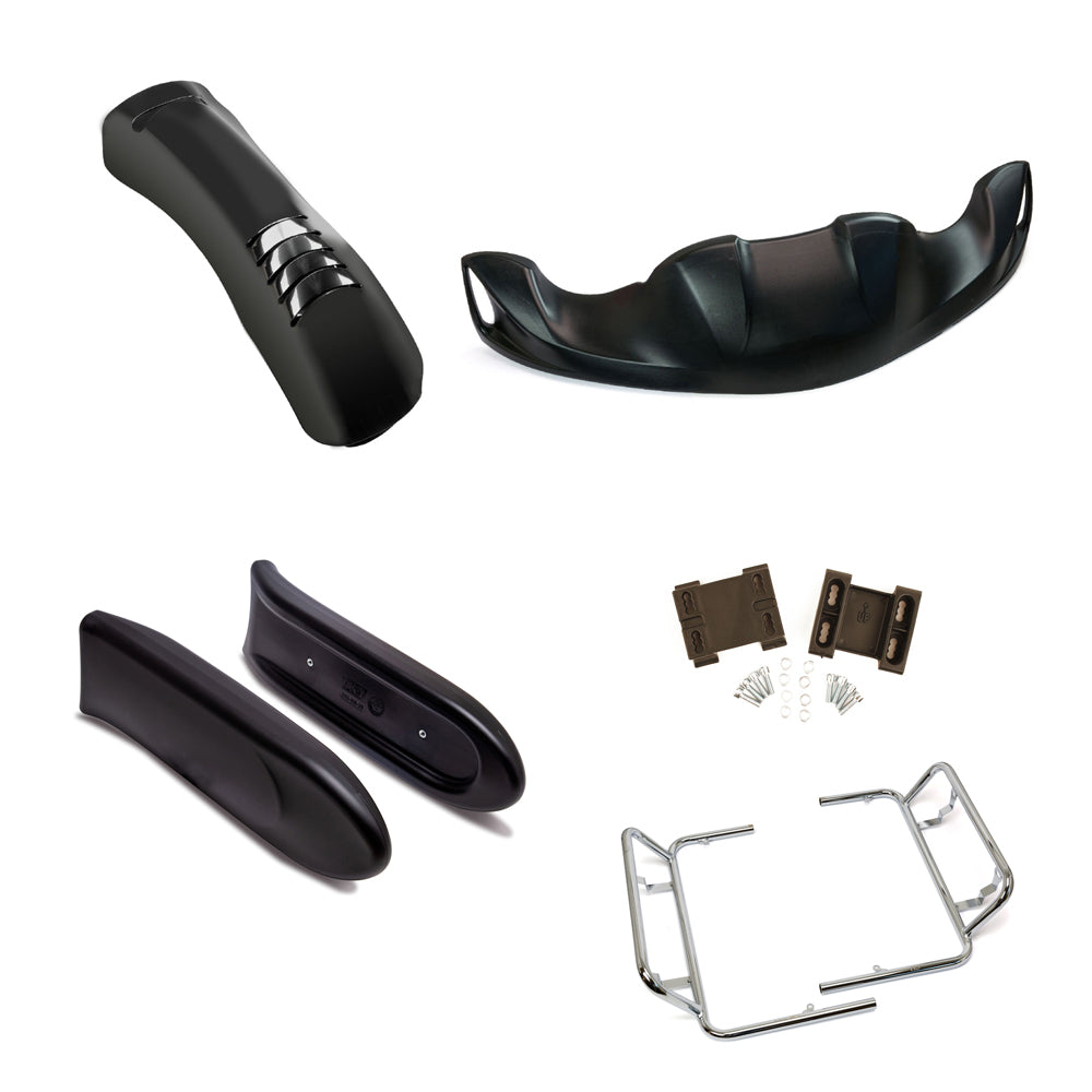 New! CIK KG 509 Complete Bodywork Kit with 507 Pods and 509 Driver Panel, Less Nose Hardware