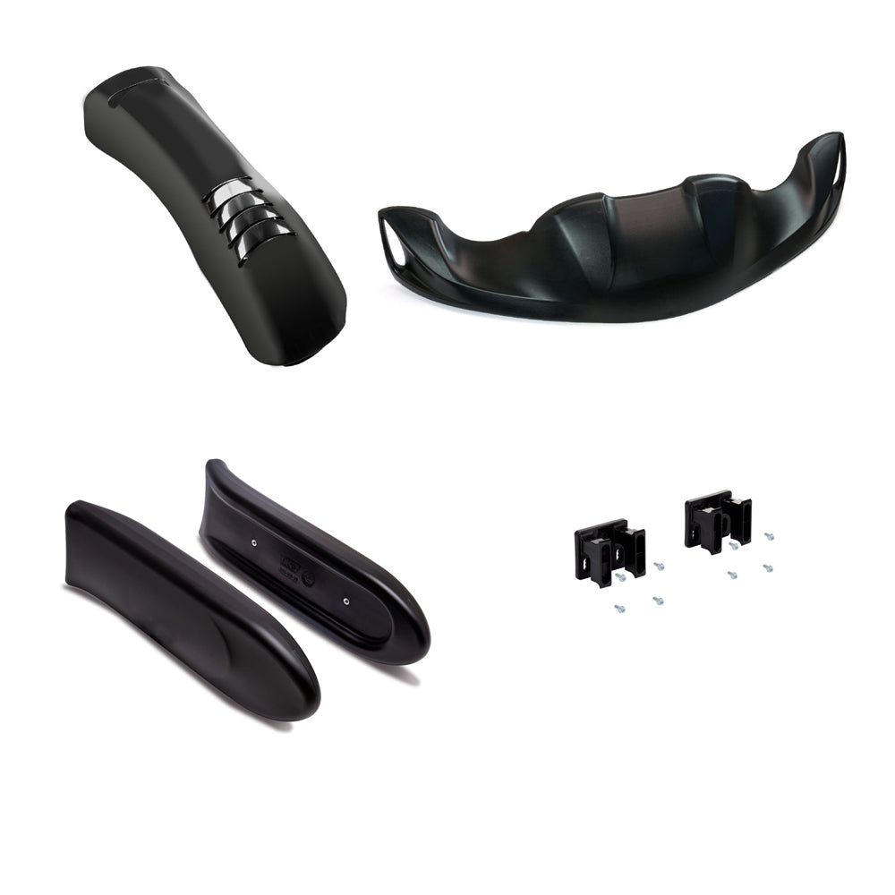 New! CIK KG 509 Complete Bodywork Kit with 507 Pods and 509 Driver Panel, Less Nose Hardware