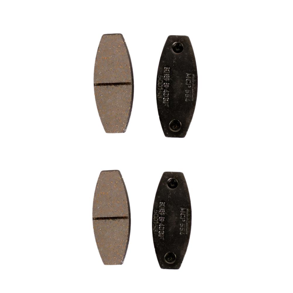 J. MCP 554BN Front Brake Caliper (Set of 4) Pads, Black