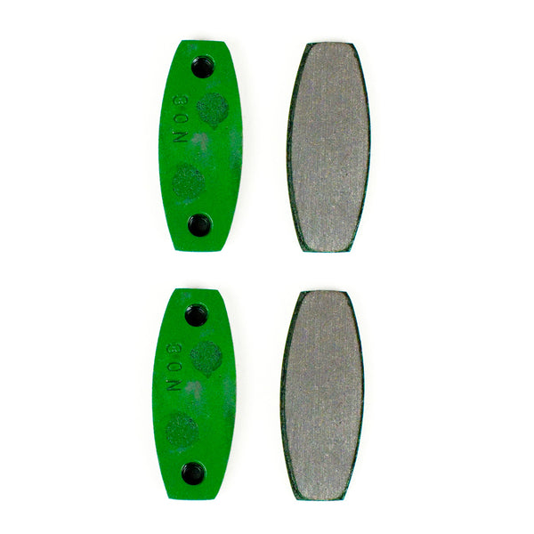 MCP 554LNA Green Brake Pads for Front Aluminum or Titanium Brake