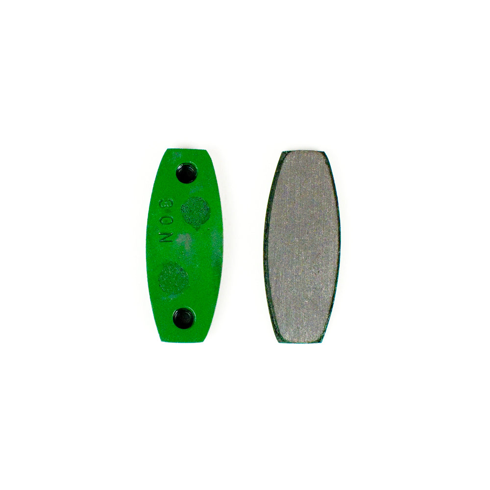 MCP 554LNA Mini Lite or Front Caliper Brake Pads Green, Pair