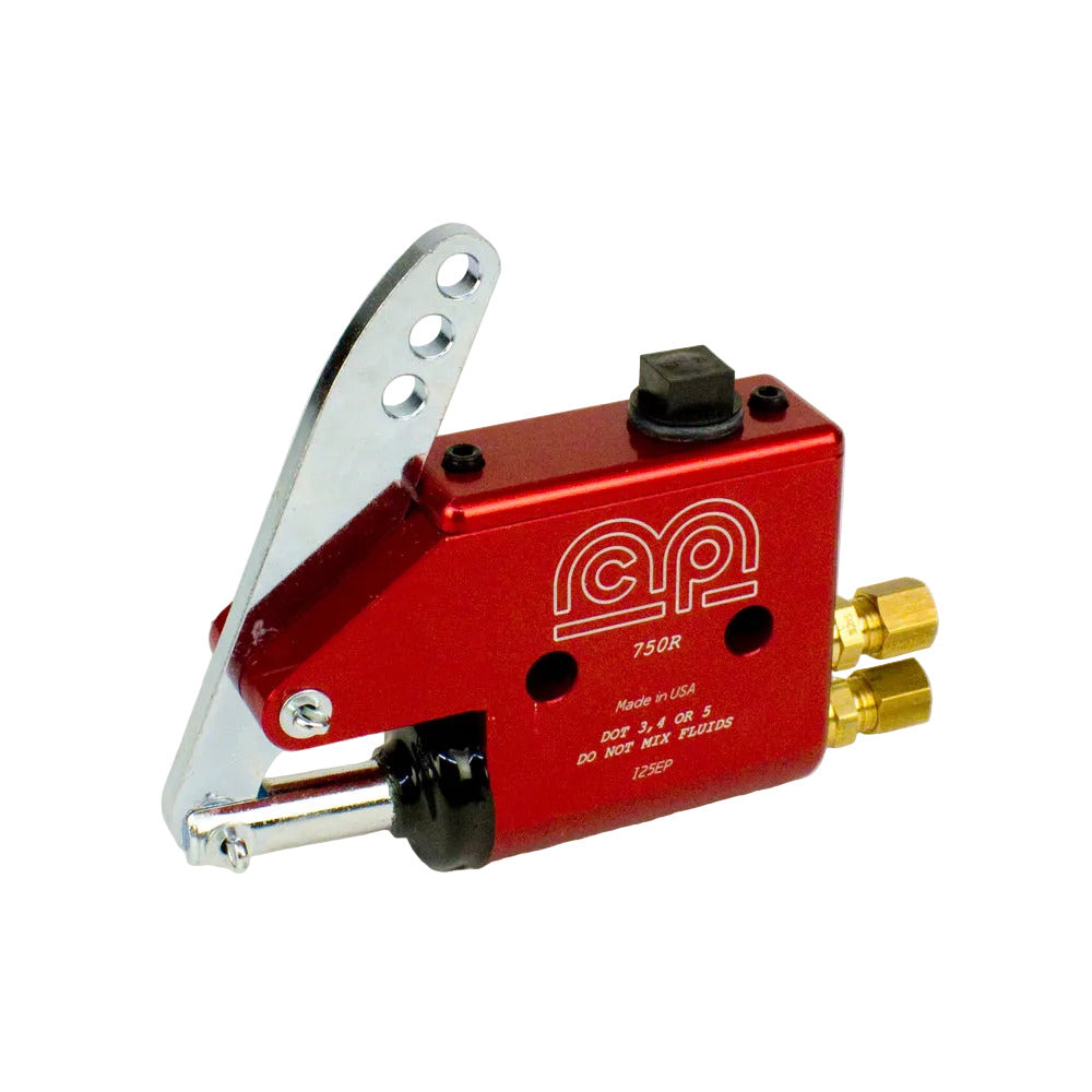 MCP 750 Anodized Brake Master Cylinder, Dual Line, 3/4" Bore