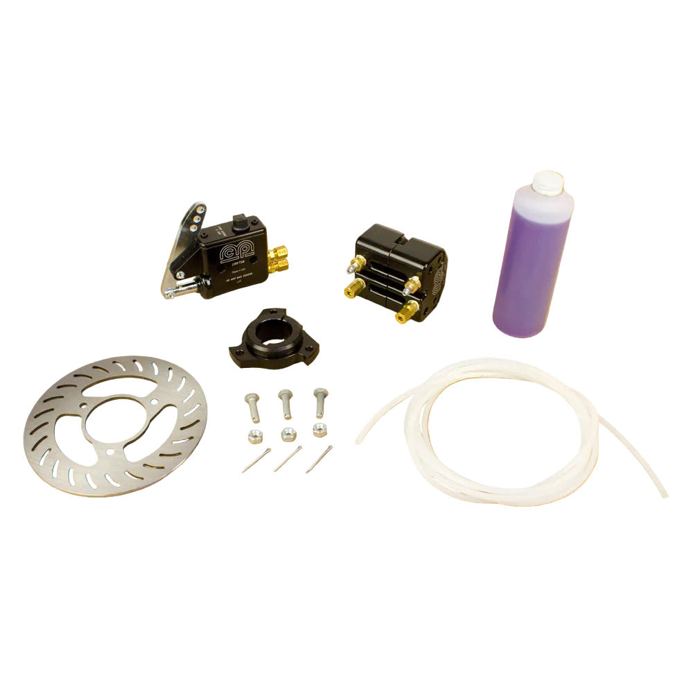 MCP 2112 Mini Lite Rear Brake Kit, Black