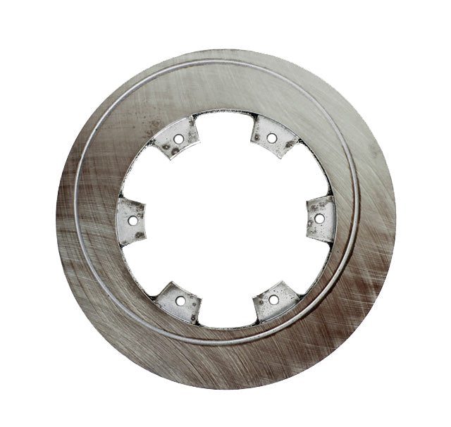 208mm x 12mm Vented Rear Brake Disc, Swirl, Steel