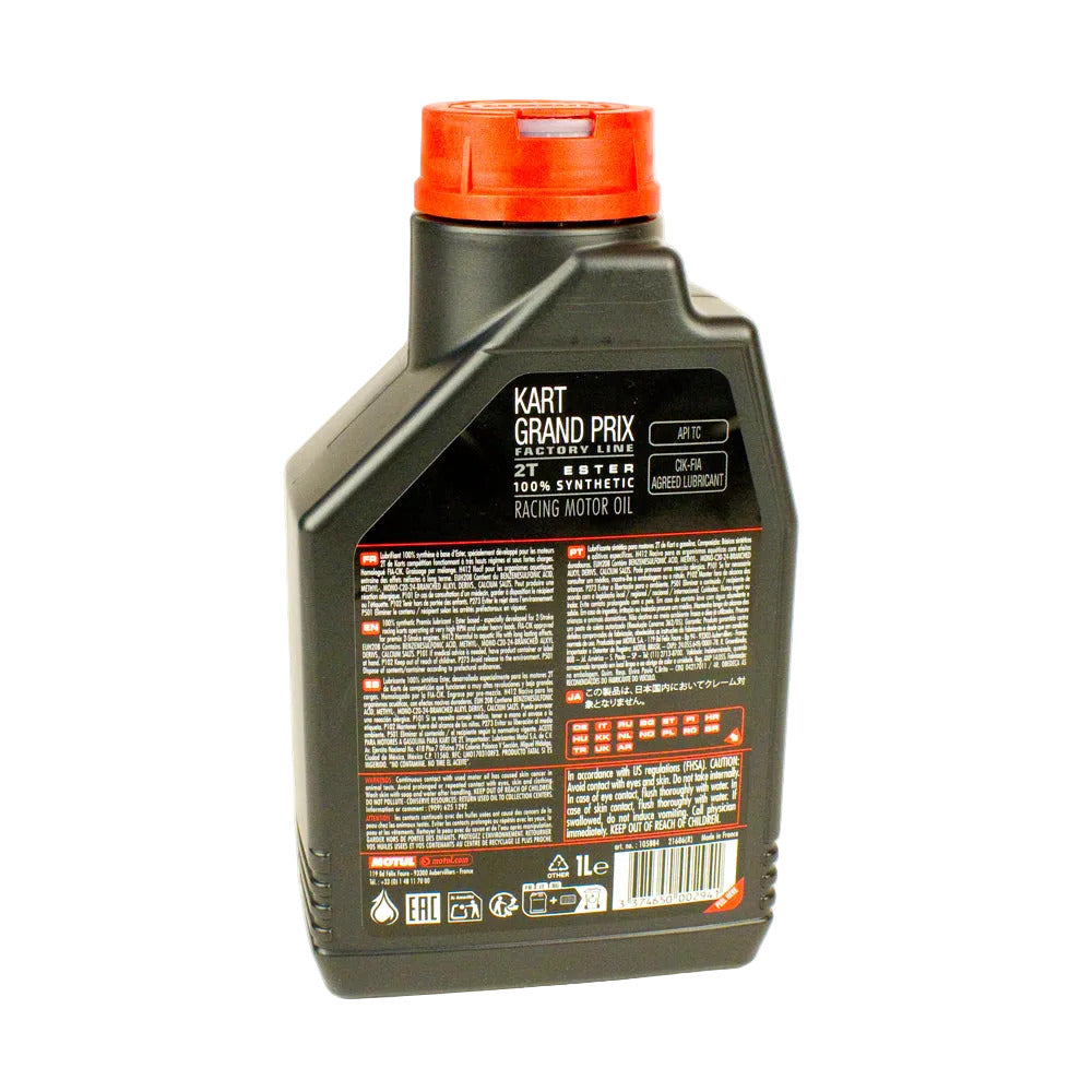 Motul Grand Prix 2T Liter Oil, Liter