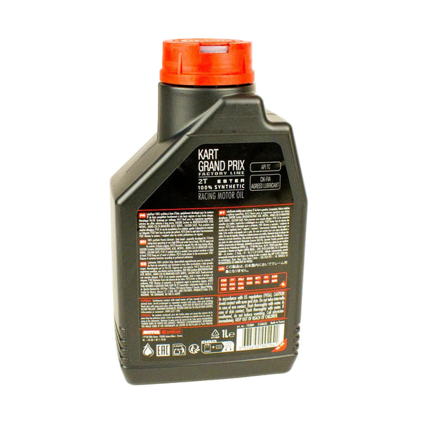 Motul Grand Prix 2T Liter Oil, Liter - Shop Karting Parts | Comet
