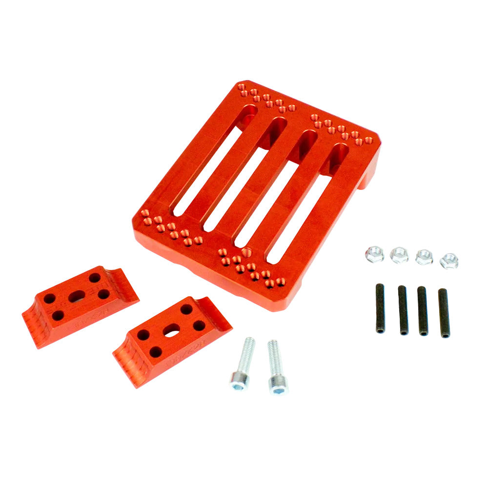 New! Odenthal 4 Cycle Engine Mount "Code Red" One Piece, Low Profile 8 Degree, Light Weight