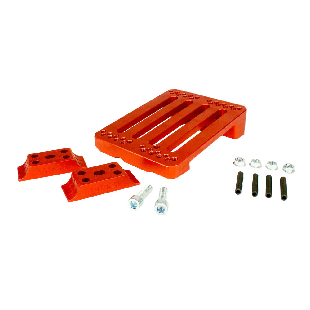 New! Odenthal 4 Cycle Engine Mount "Code Red" One Piece, Low Profile 8 Degree, Light Weight