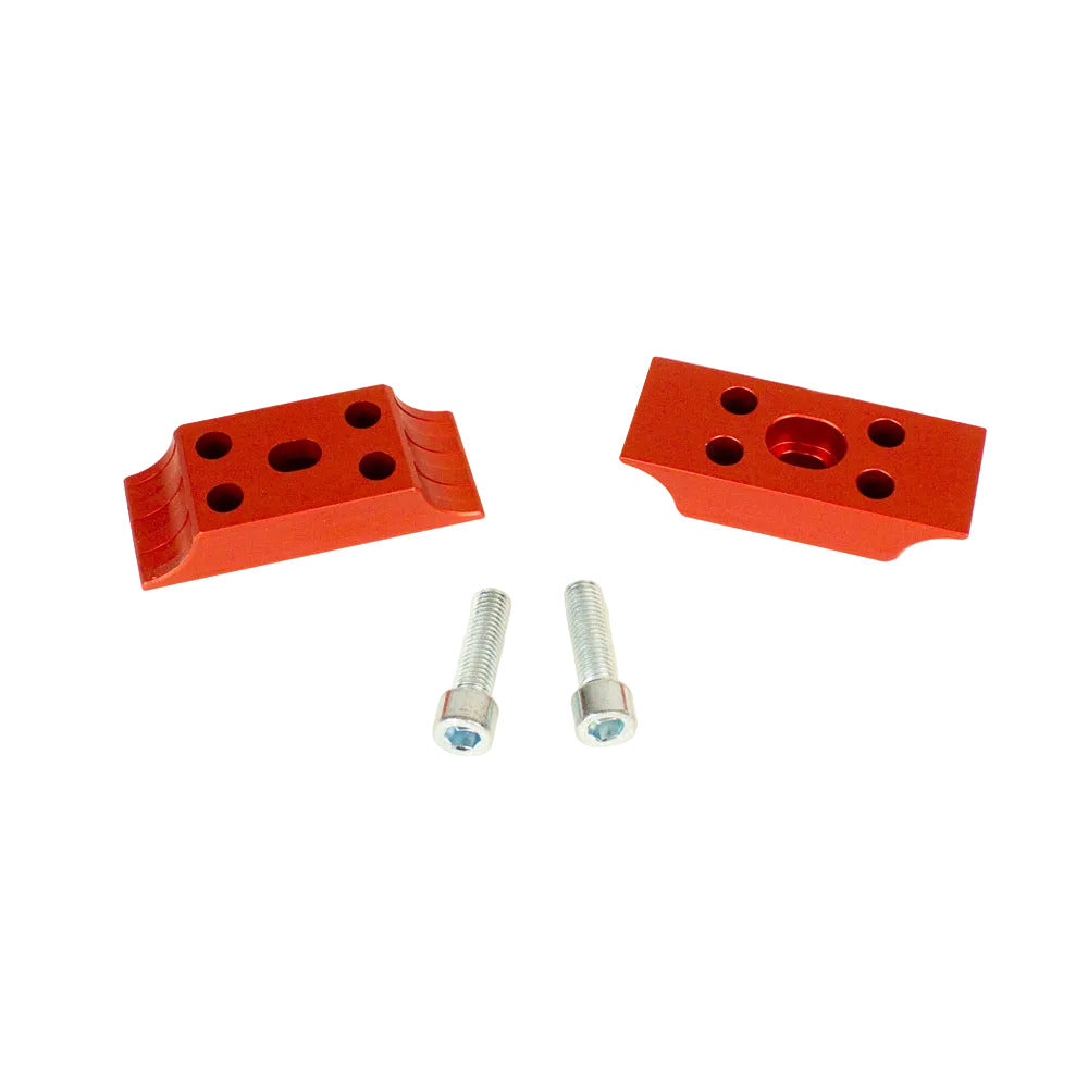 New! Odenthal Bottom Motor Mount Clamps, Pair, RED