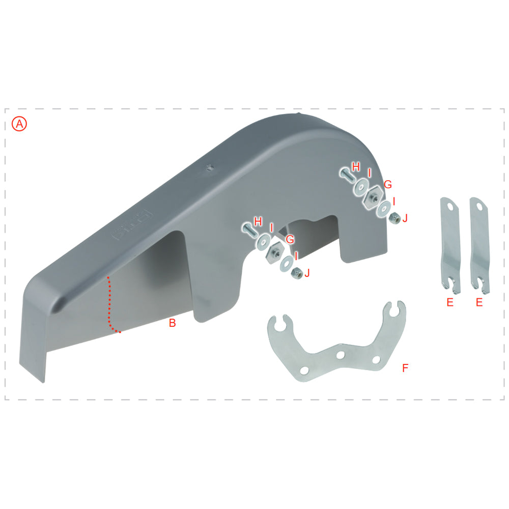 J. D.M6A.B Tony Kart OTK Short M6 Lock Nut
