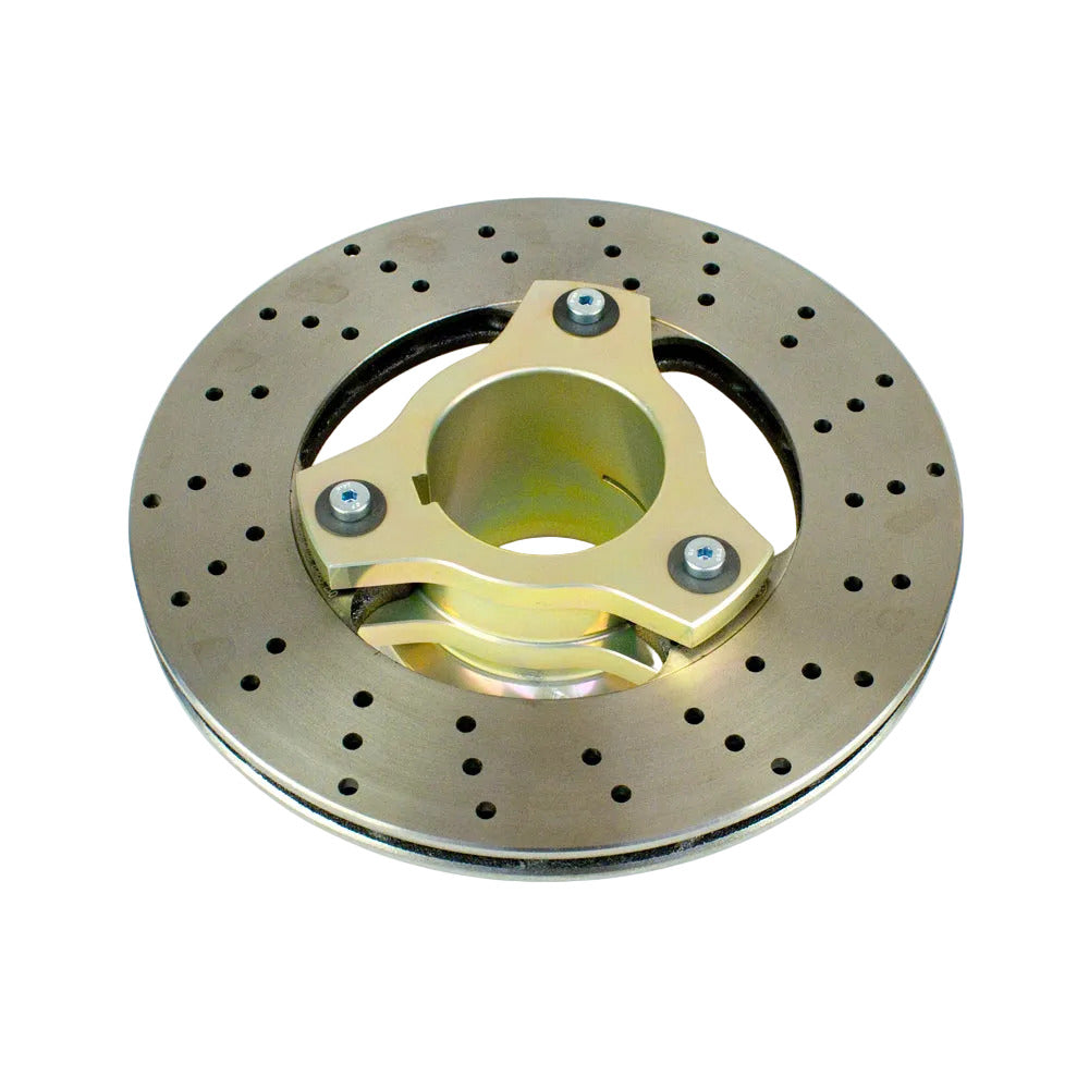 New! G.D.AL50-180FL Tony Kart OTK Floating Rear Brake Disc & Hub 180mm for 2025 and Newer Kart