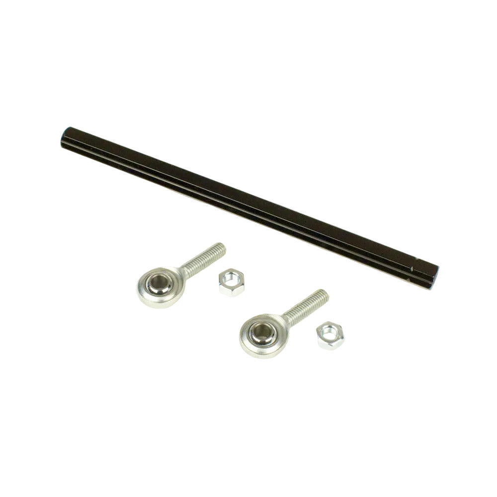 Parolin Cadet Mini 220mm x 8mm Tie Rod, Black - Shop Karting Parts