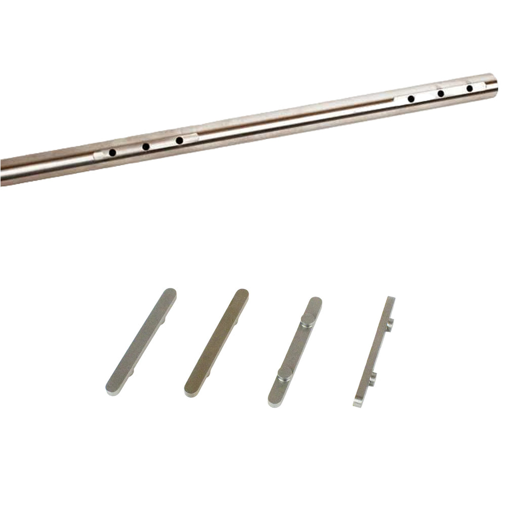 PKT 25mm x 970mm x 2.1mm Steel Rear Axle
