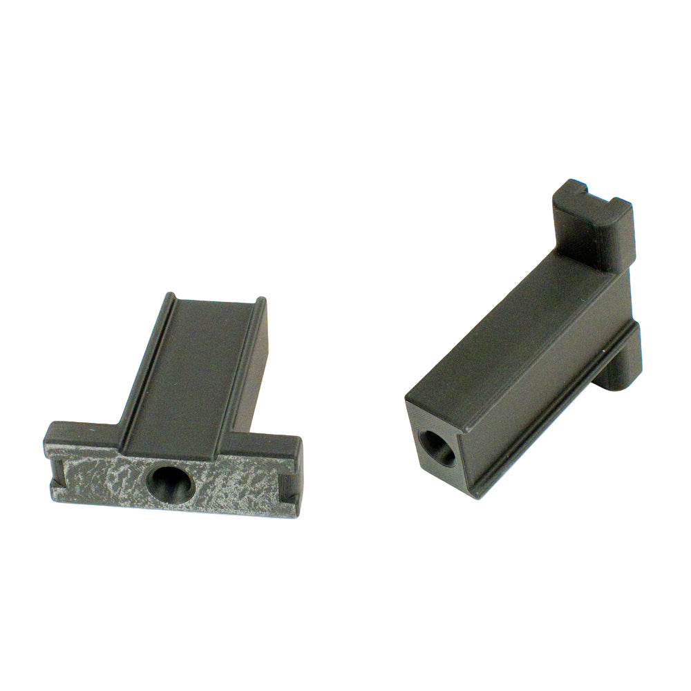 New! PKT Plastic Front Nose Inserts for CIK Push Back Bumper Nose Plate, Pair