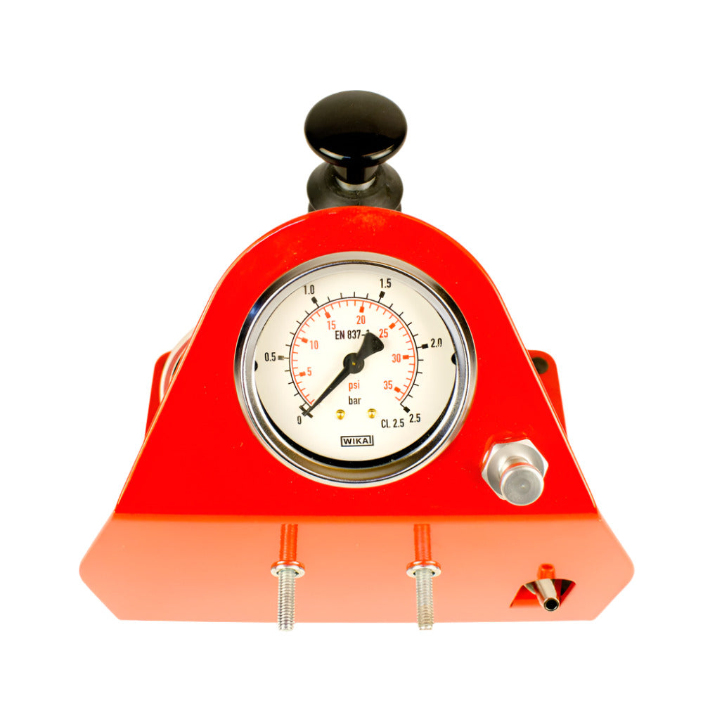 New! Righetti Carburetor Deluxe Popoff Gauge Stand, 0-36 psi