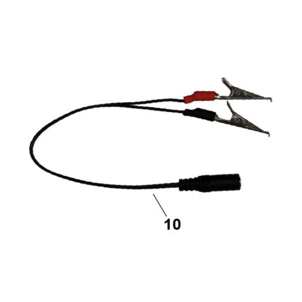 10. 266022 Rotax Max Alligator Connector Cable for Battery Charger ...