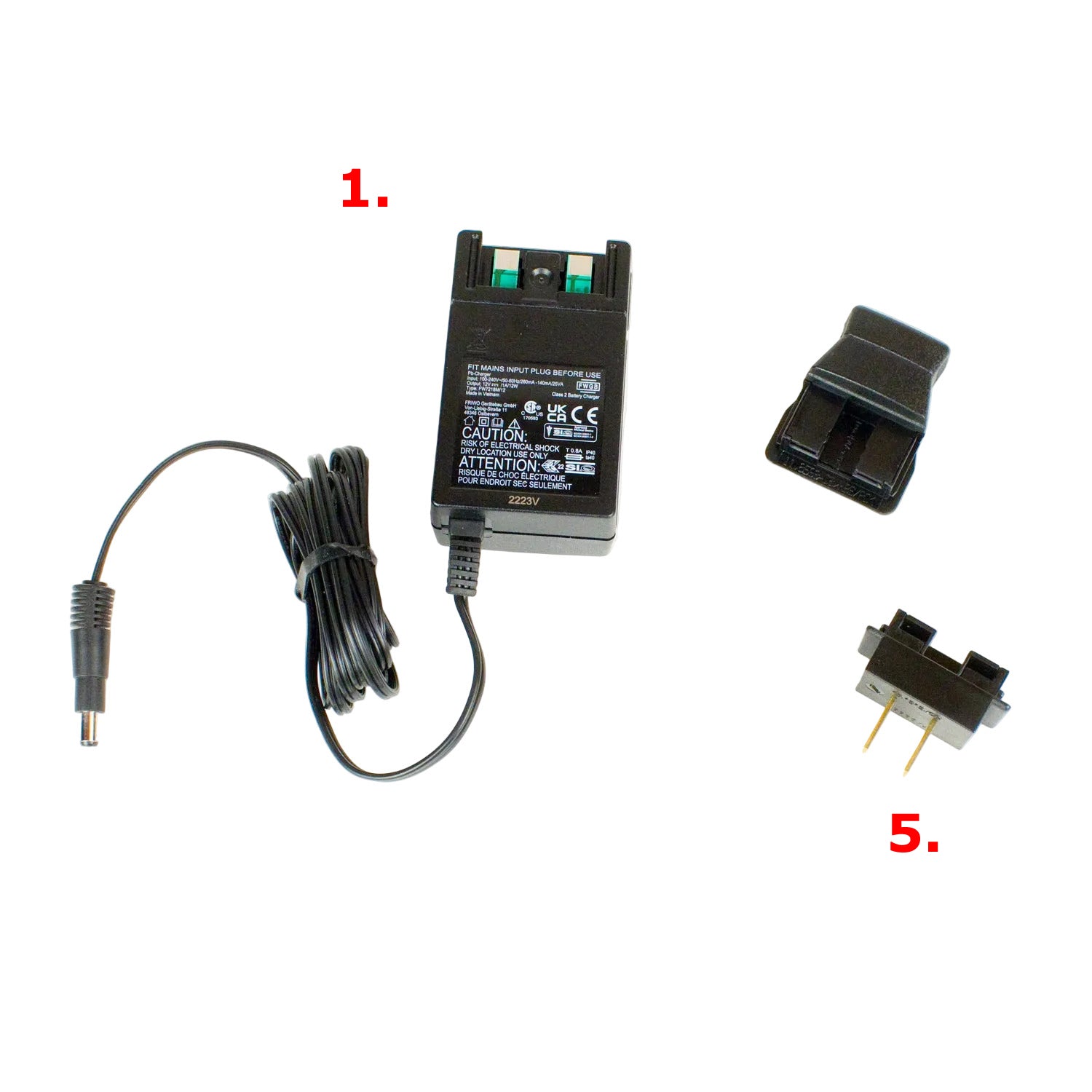 1. 265148 Rotax Max Battery Charger