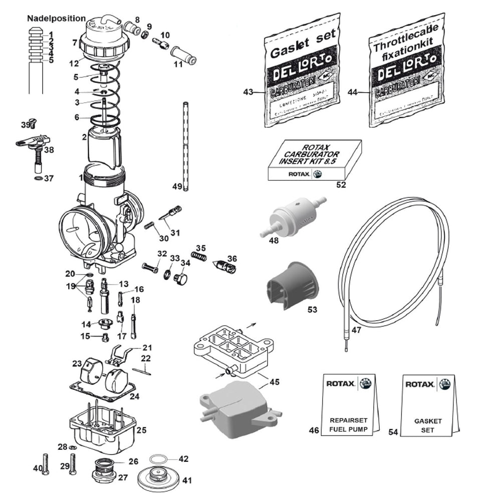 251730 Rotax Micromax Carburetor Stop Sleeve