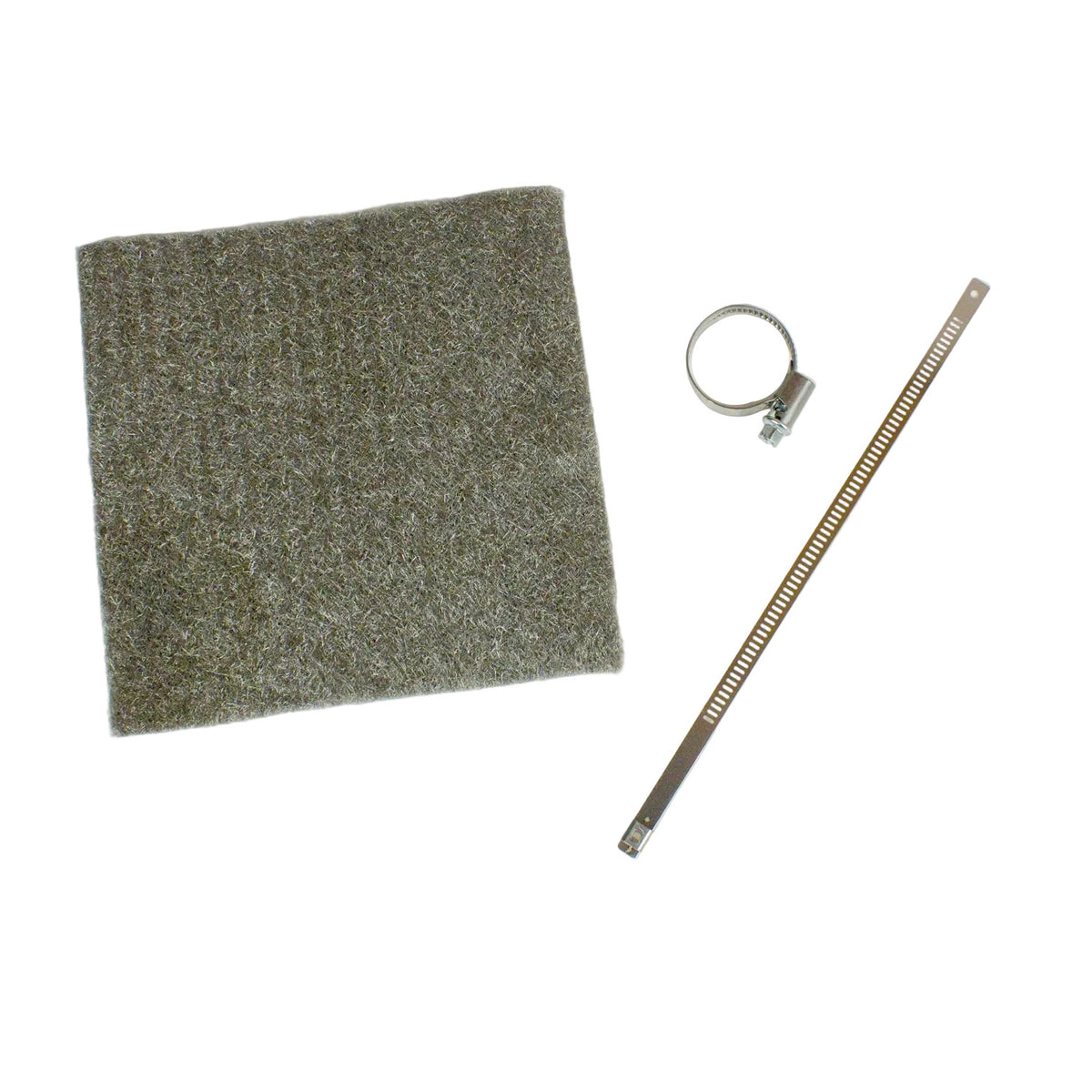 27. 297983 Rotax Max Steel Isolating Exhaust Mat with Tie Wrap