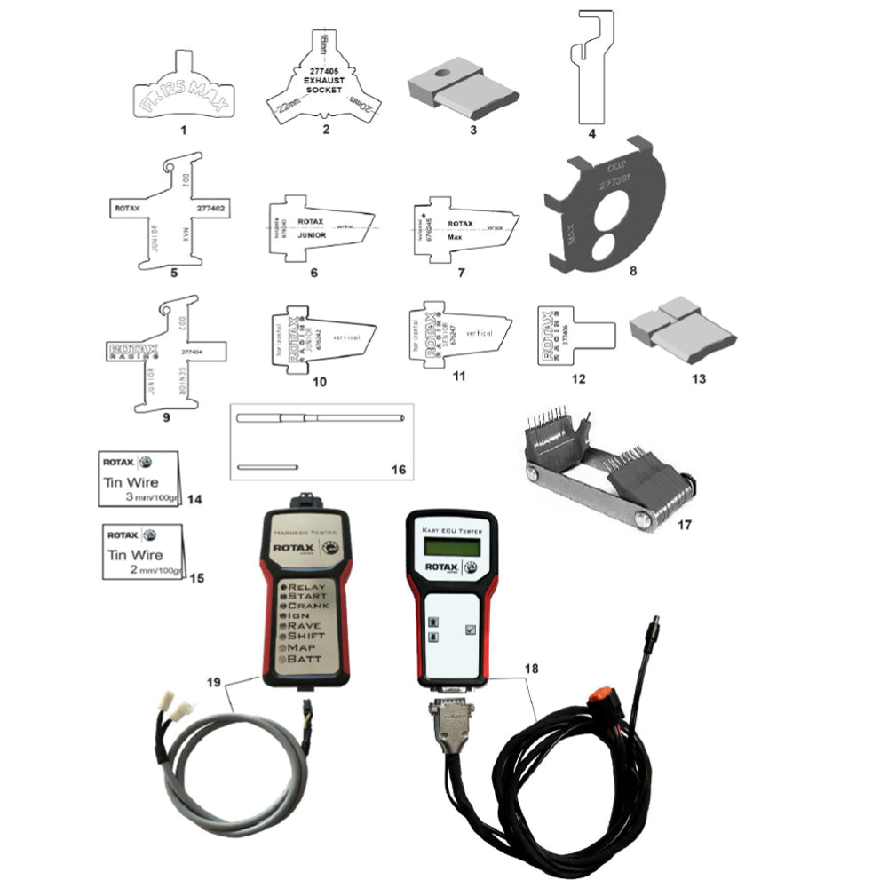 Rotax Tools 4. 277400 Rotax Max Carburetor Float Level Tech Tool - Shop Karting ...