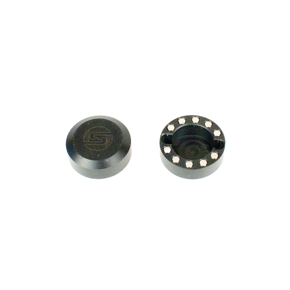 New! Senzo Plastic OTK Tony Kart 10mm Pill Cover Pair, Magnetic