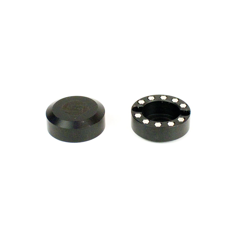 New! Senzo Plastic OTK Tony Kart 10mm Pill Cover Pair, Magnetic