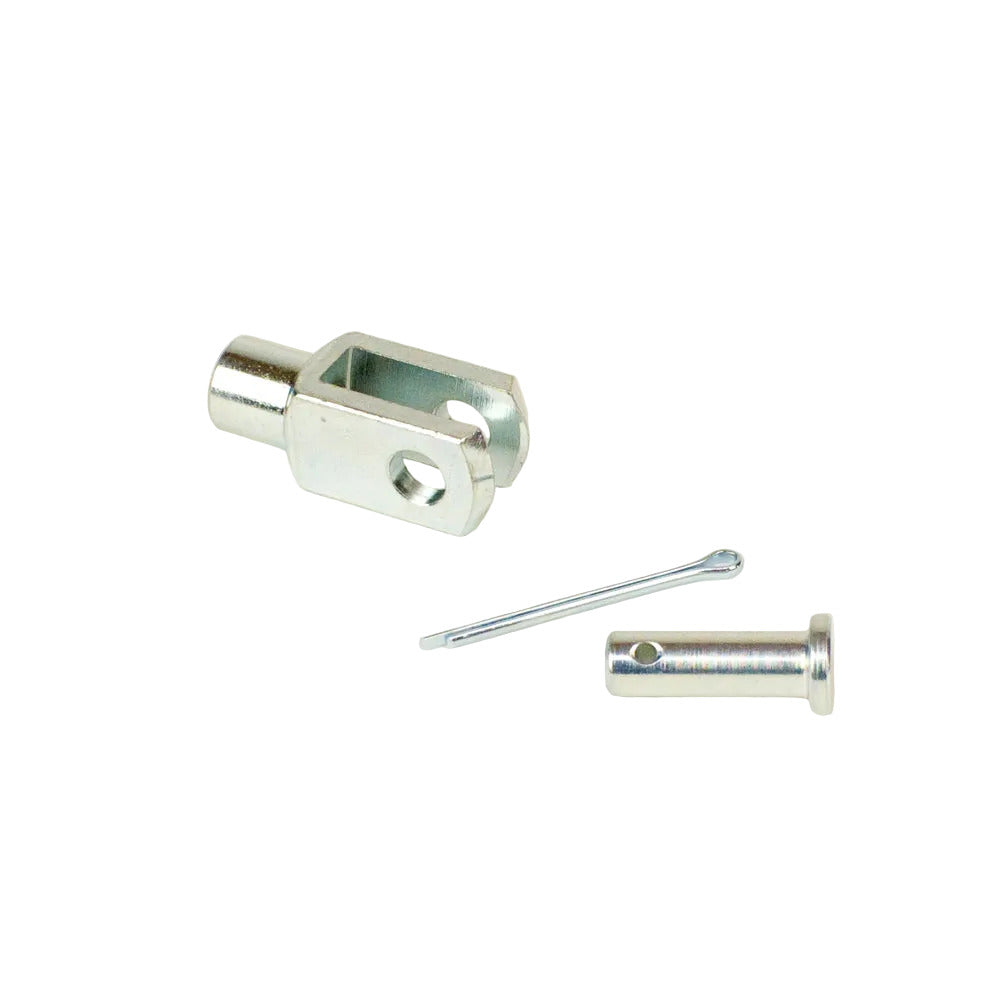 Short Metric 6mm Thread Clevis for Brake or Throttle Rod