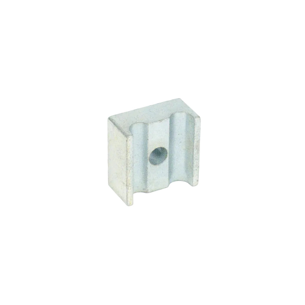 (2) Steel Throttle Cable Housing Holder Block Clamp