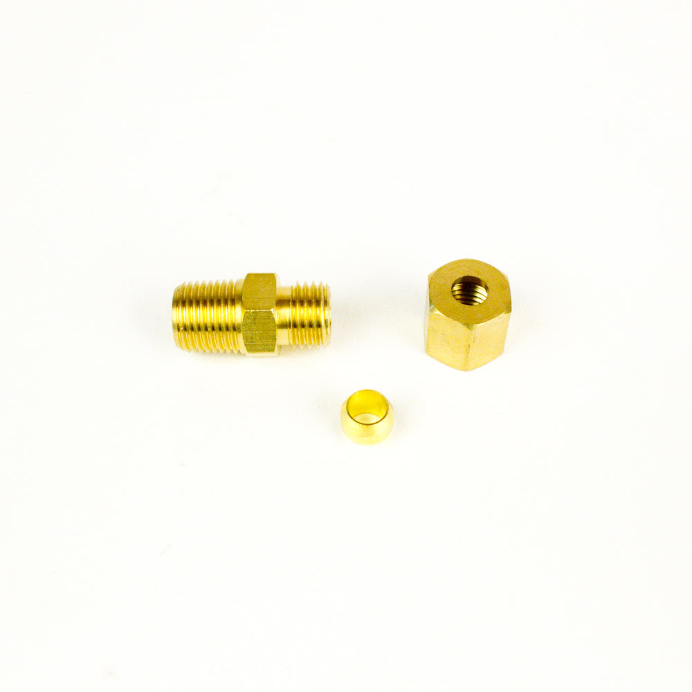 MCP R. Straight Brake Compression Fitting