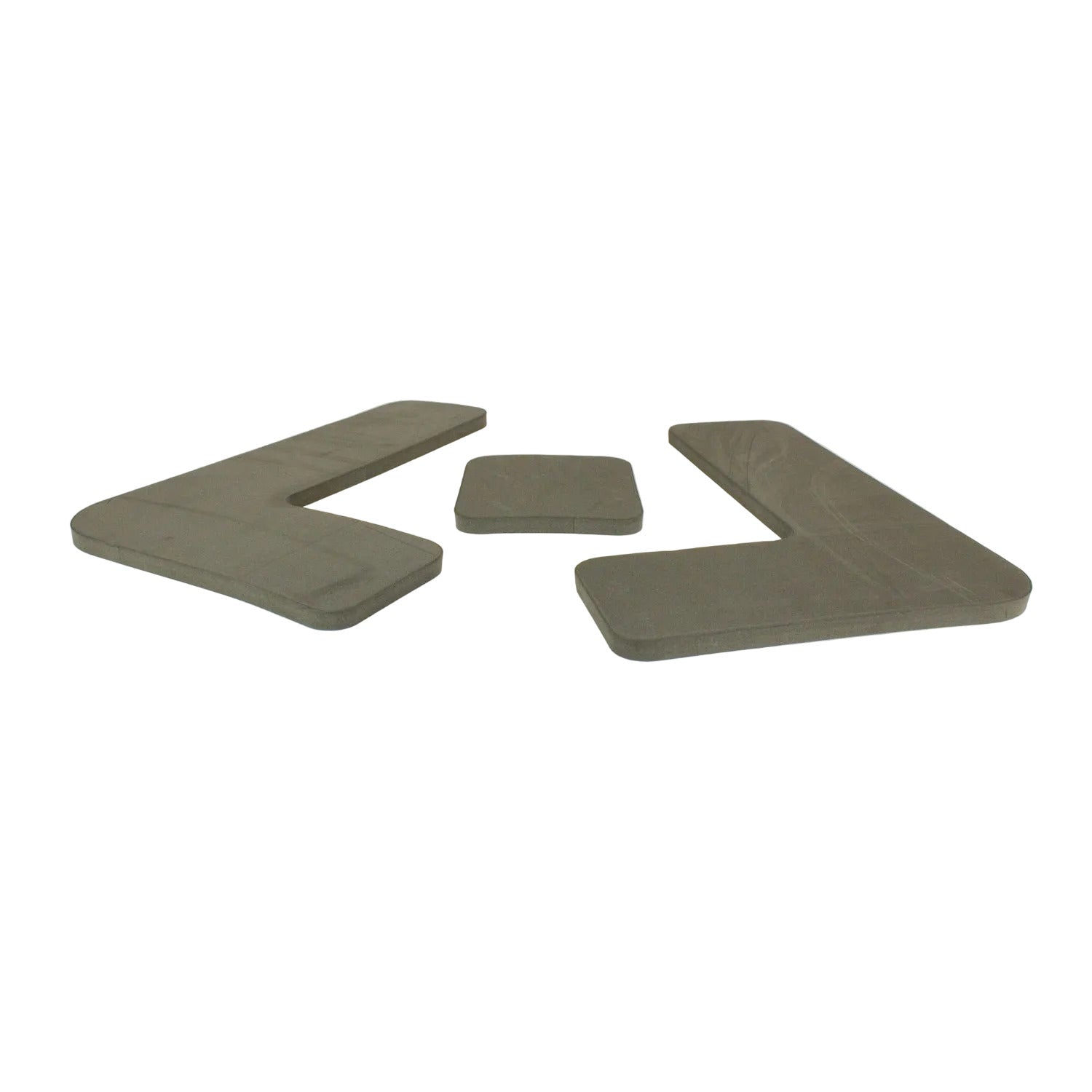1/2" Thick Foam Seat Padding Kit, Three Pieces