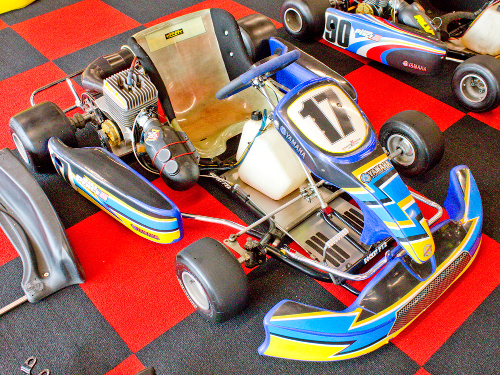 Used Coyote Rocket FT2 Kart with Yamaha KT100 Engine