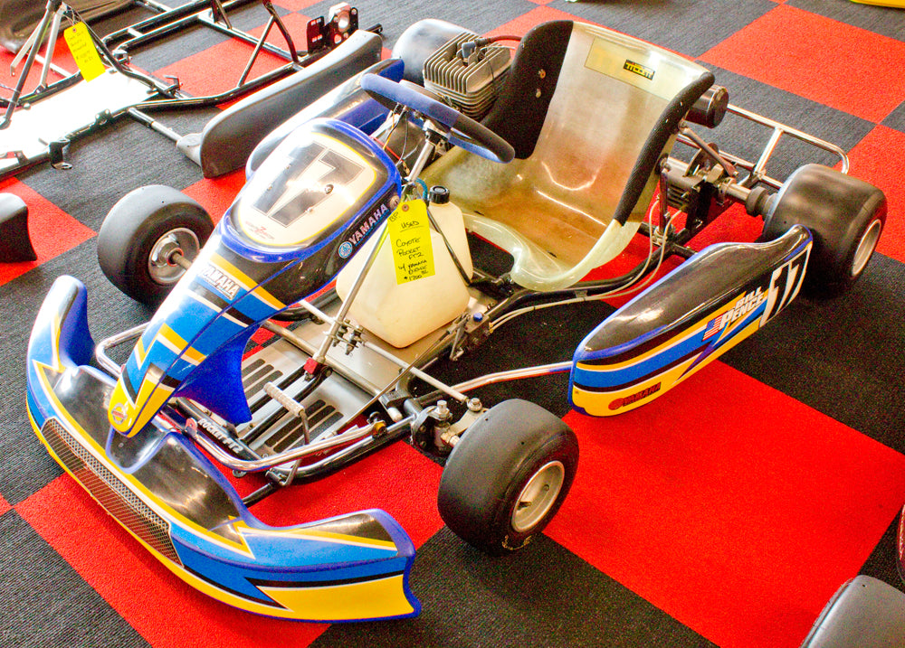 Used Coyote Rocket FT2 Kart with Yamaha KT100 Engine