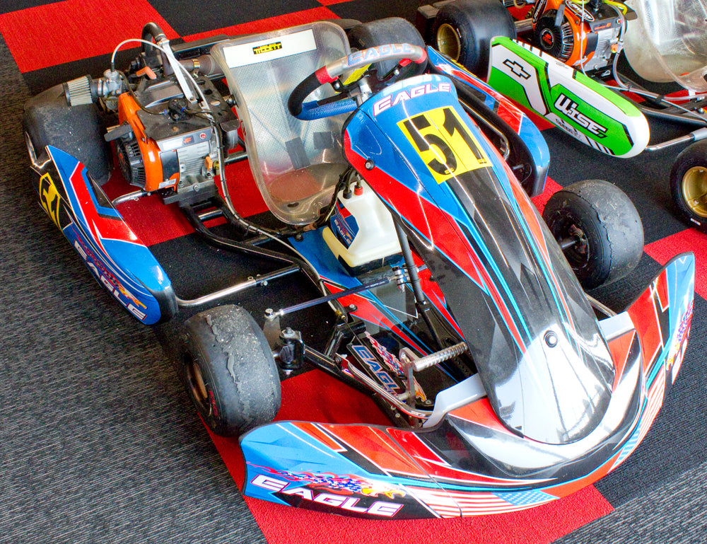 Used Eagle Racing Kart with Briggs LO206 Engine