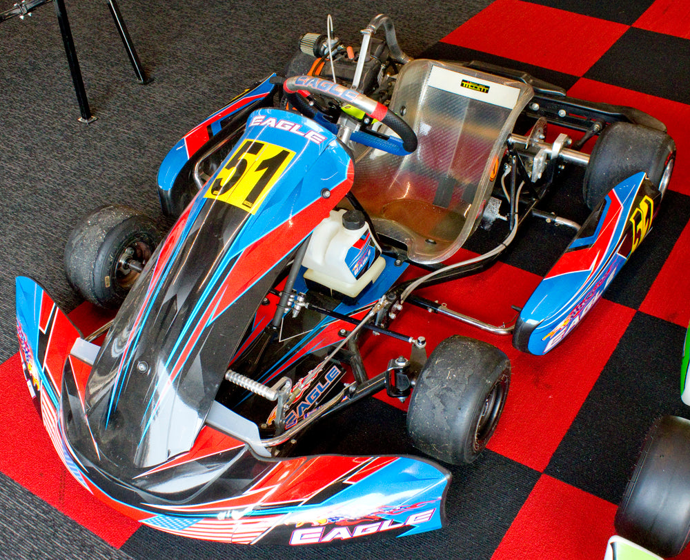 Used Eagle Racing Kart with Briggs LO206 Engine