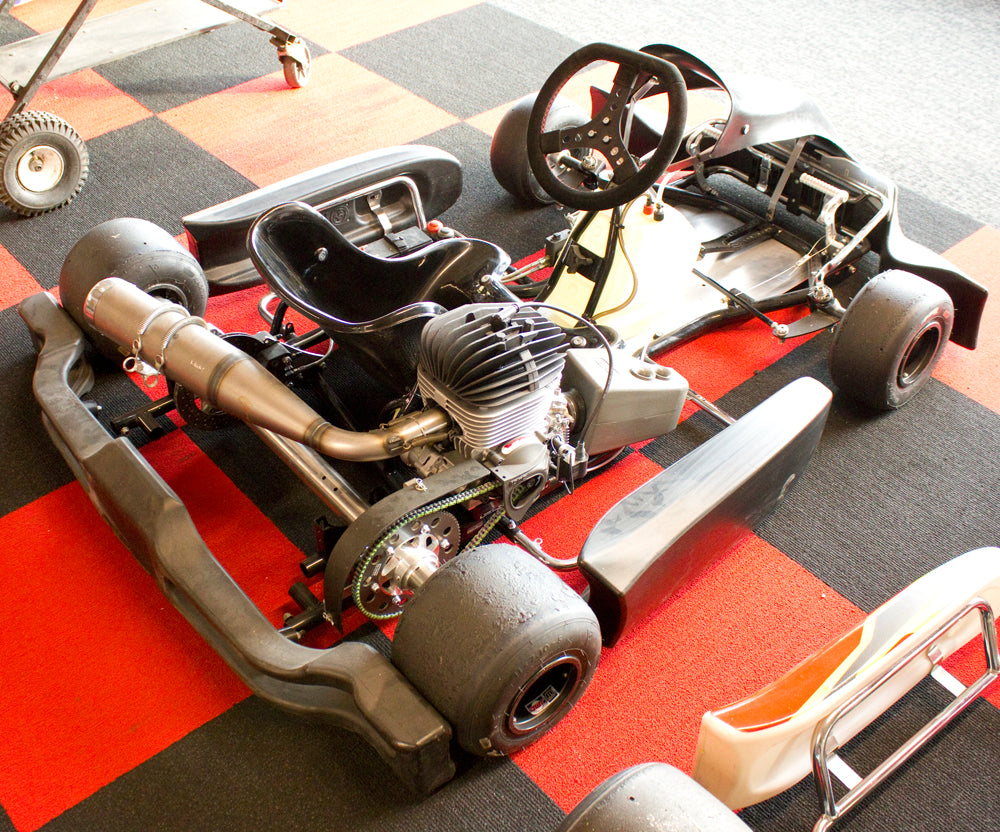 Used Eagle Kart with New Stock KA100 Engine Kit