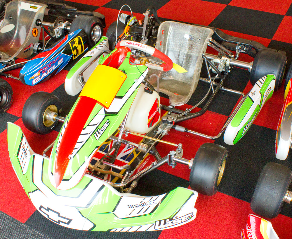 Used OTK Gillard Kart with Briggs LO206 Engine, Mychron 6 2T