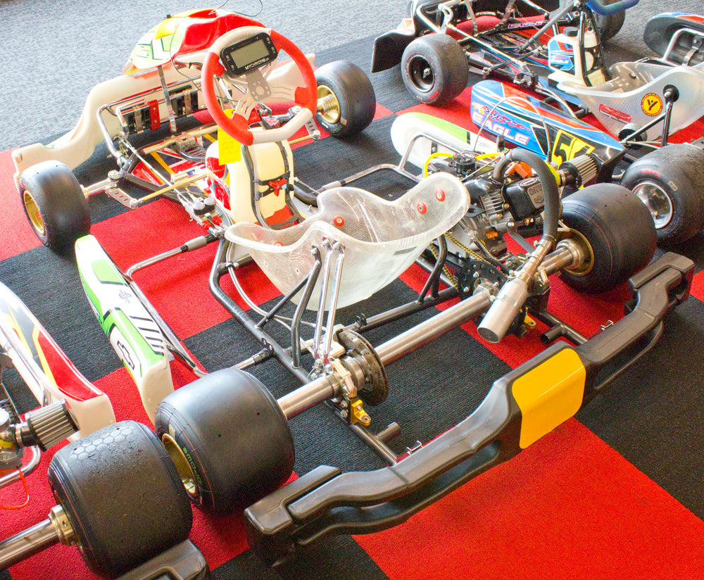 Used OTK Gillard Kart with Briggs LO206 Engine, Mychron 6 2T