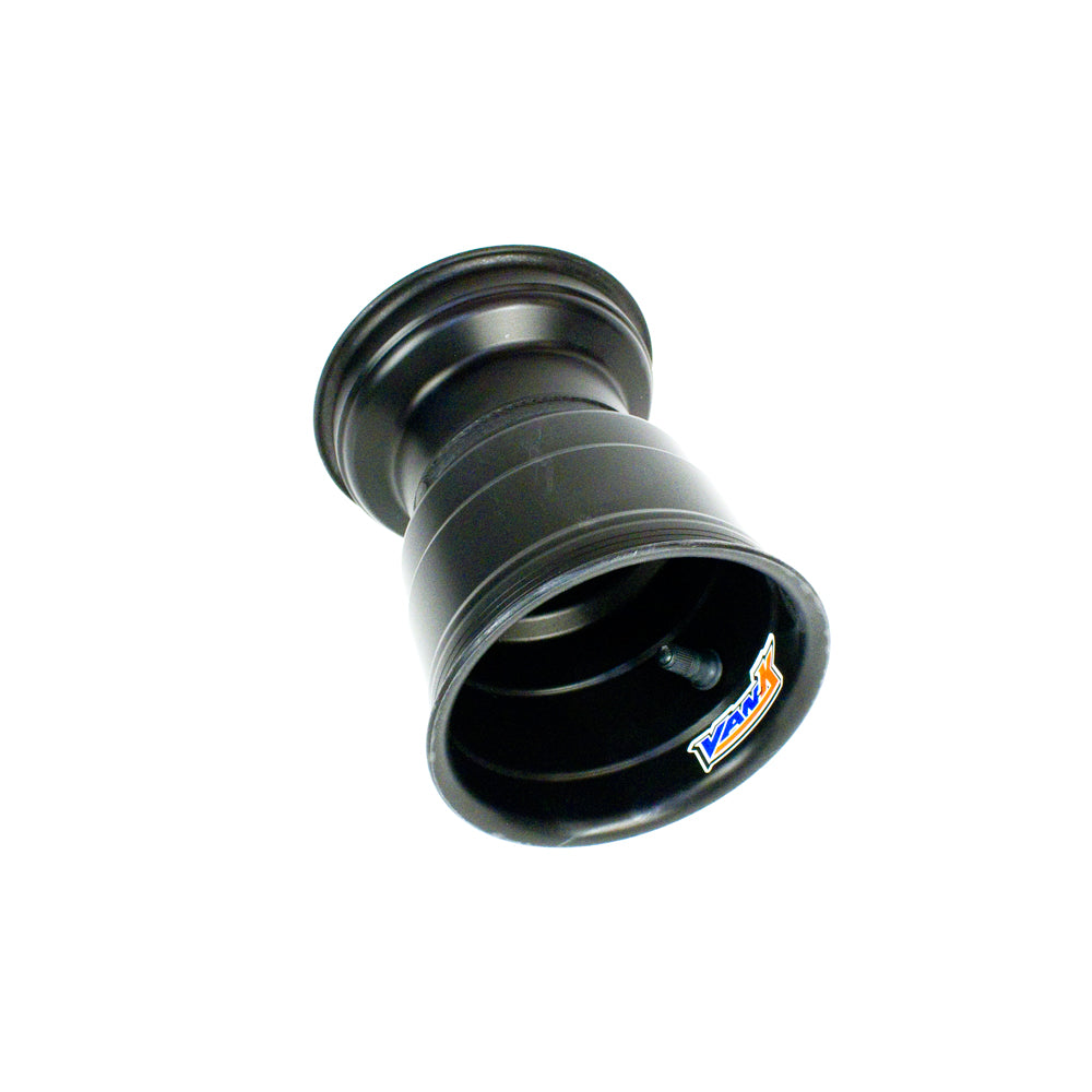 Van-K 5" Diameter Pro-Maxx Series BLACK One Piece 6 1/2" x 5" American Pattern Wheel - MACHINED