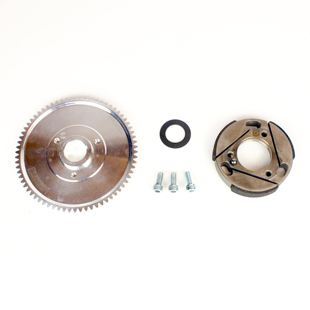 165. W1750/3ROK Vortex Rok GP Complete Clutch Friction Hub with Starter Ring Gear