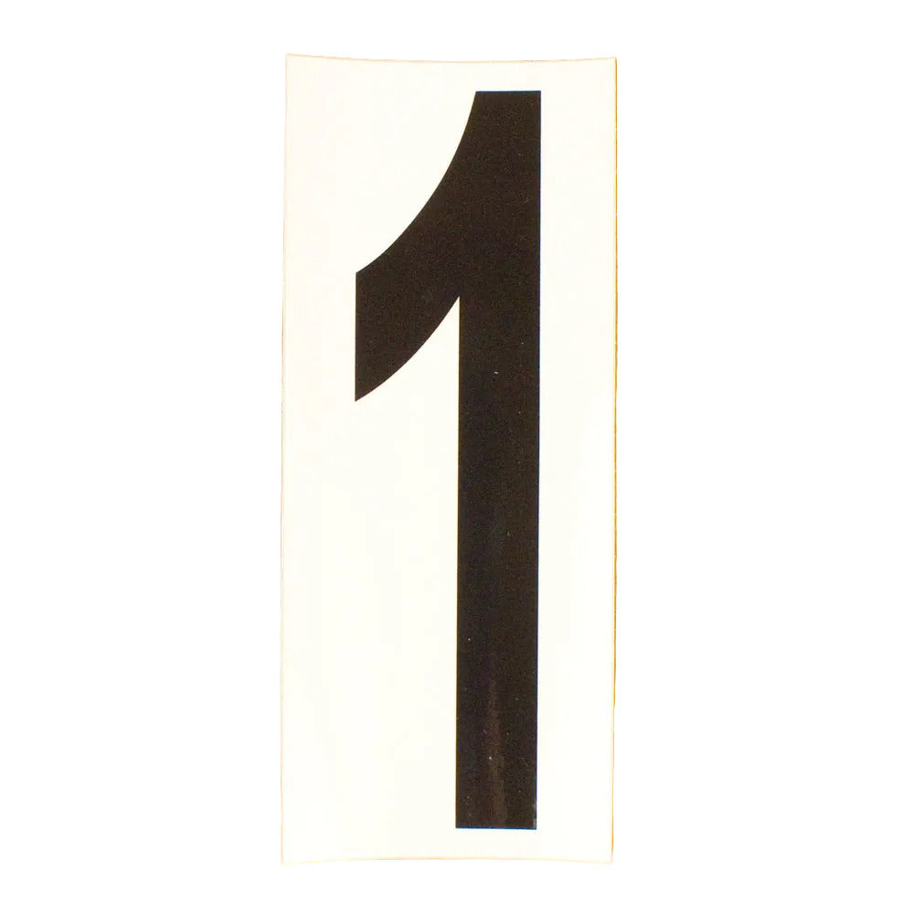 Comet White Background Kart Numbers
