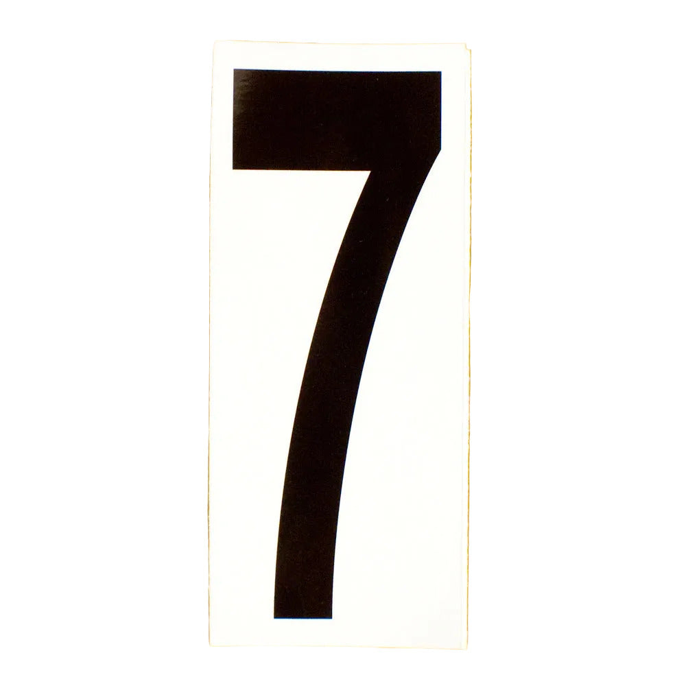 Comet White Background Kart Numbers